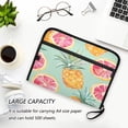 thumbnail image 6 of WOBOGO Pineapple Blood Orange Expanding File Folder Letter Size Accordion Filing Organizer 13 Pocket Separate Organ Pocket, 6 of 7