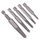 thumbnail image 2 of 5pcs Broken Screw Extractor Hex Shank Fine Teeth Damaged Bolts Removal Tool Easy Out Kit, 2 of 5