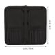 thumbnail image 2 of unbranded Organizador Para Brochas De Maquillaje Negro Con Multiagujeros Y Tela Lona Resistente Para Viaje, 2 of 6