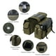 thumbnail image 5 of Bolsa para Sillín de Moto de Gran Capacidad, Alforjas Impermebles de Cuero de Lona Con Cubiertas de Solapa Con Doble Correa, Para Shadow 750 Taotao Thunder, 5 of 7