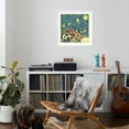 thumbnail image 4 of Art.com Peaceable Kingdom 3 Giclee Print by David Sheskin, White Frame Wall Art, 29" x 29", 4 of 5