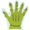 Green Monster Hand Halloween Cellophane Bags, 10ct