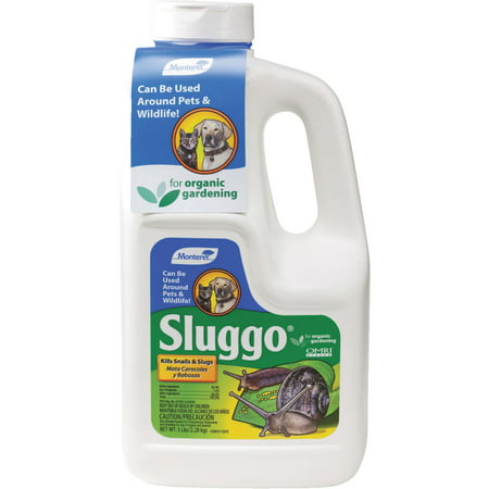 Monterey Sluggo Organic Slug & Snail Killer (Best Slug And Snail Repellent)