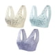 thumbnail image 3 of Minnieouse Sujetador Bralette Transpirable Y Que Absorbe La Humedad Para Mujeres Actividades Deportivas Ropa Interior Para Mujer Sujetadores Ropa interior verde claro 38/85【XL】, 3 of 6