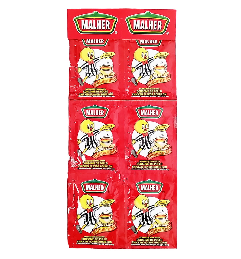Malher Chicken Bouillon 0.42 oz Consome de Pollo (Pack of 1