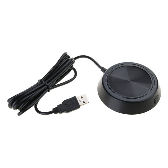 YIEMEEN Portable Conference Speakerphone Voice Pickup for Office Meeting with AUX 3.5MM