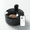 BLACK, variant on FURDEAR Heating/Cooling Smart Wet Food Feeder, APP Controlled for Travel Peace
