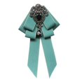 thumbnail image 4 of Segolike Bow Tie for Women Ribbon Brooch Gilrls Neck Tie ,Retro Style, Adjustable with Long Ribbon, Formal ,Fashion Necktie Brooch Pin for Wedding Teens Style G, 4 of 8