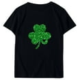 thumbnail image 4 of LSLJS Women's Casual Round Neck Short-sleeved Christmas Tree Printed T-shirt Top, 4 of 4