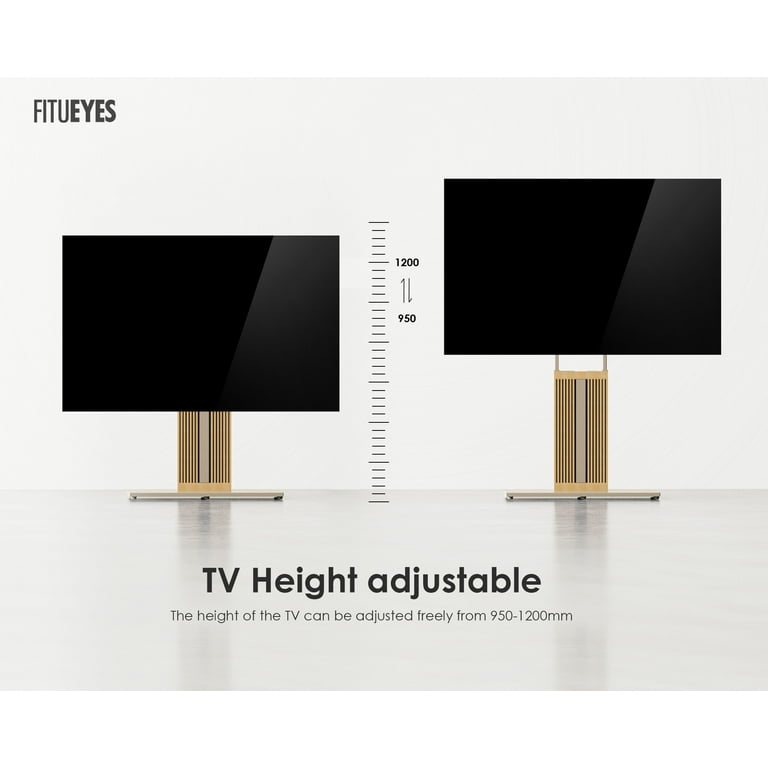 FITUEYES Zen Series Floor TV Stand for Big Screen, 55-88 Inch TV