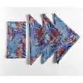 thumbnail image 7 of Vargottam Tropical Wild Cat Cotton Napkins - Set of 12, 20x20 Inches, Purple, Durable & Absorbent, Perfect for Nature Inspired Dining, Spring Celebrations, Outdoor Events - Machine Washable, 7 of 7