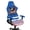 USA Flag Pattern, variant on HELLHERO Abstract Soft Game Chair Slipcovers with 2 Armrest Covers for Home Office, Stretch Decor 4 Pack Gaming Chair Cover with Armchair Slipcovers