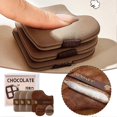 thumbnail image 3 of Chocolate Powder Puff Concave Convex Aircushion Flocking Powder Puff, 3 of 5