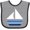 Heather and Black, variant on Inktastic Sailboat Nautical Sailing Boys or Girls Baby Bib