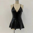 thumbnail image 6 of Women's Chemises Negligees Bustier Lingerie Set with Stockings Womens Linger Sexy Sleep Romper Knit plus Size Sexy Womens Lingerie for Women Bridal Sleepwear Shorts And on Clearance Black L, 6 of 9