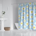 thumbnail image 2 of Waterproof Cute Boho Daisy Shower Curtain 72x72 Inch Boho Style Polyester Unique Shower Curtain for Bathroom Hotel Home Decor with 12 Plastic Hooks, 2 of 5