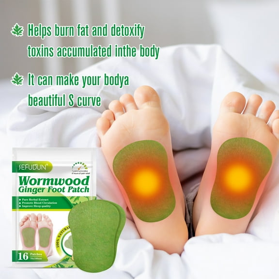 Banzch Detox-Foot Pads, Foot-Detox Pads To , Deep Cleansing Foot Pads, 16PCS Foot Pads Detoxifying For Women Men Better Sleep, Stress Relieve,Mothers Day Gifts