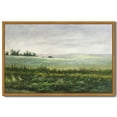 thumbnail image 4 of Drsoum 16x24in Landscape Vintage Canvas Wall Art Classical Framed Paints The Vast Grassland Room Decor, 4 of 6