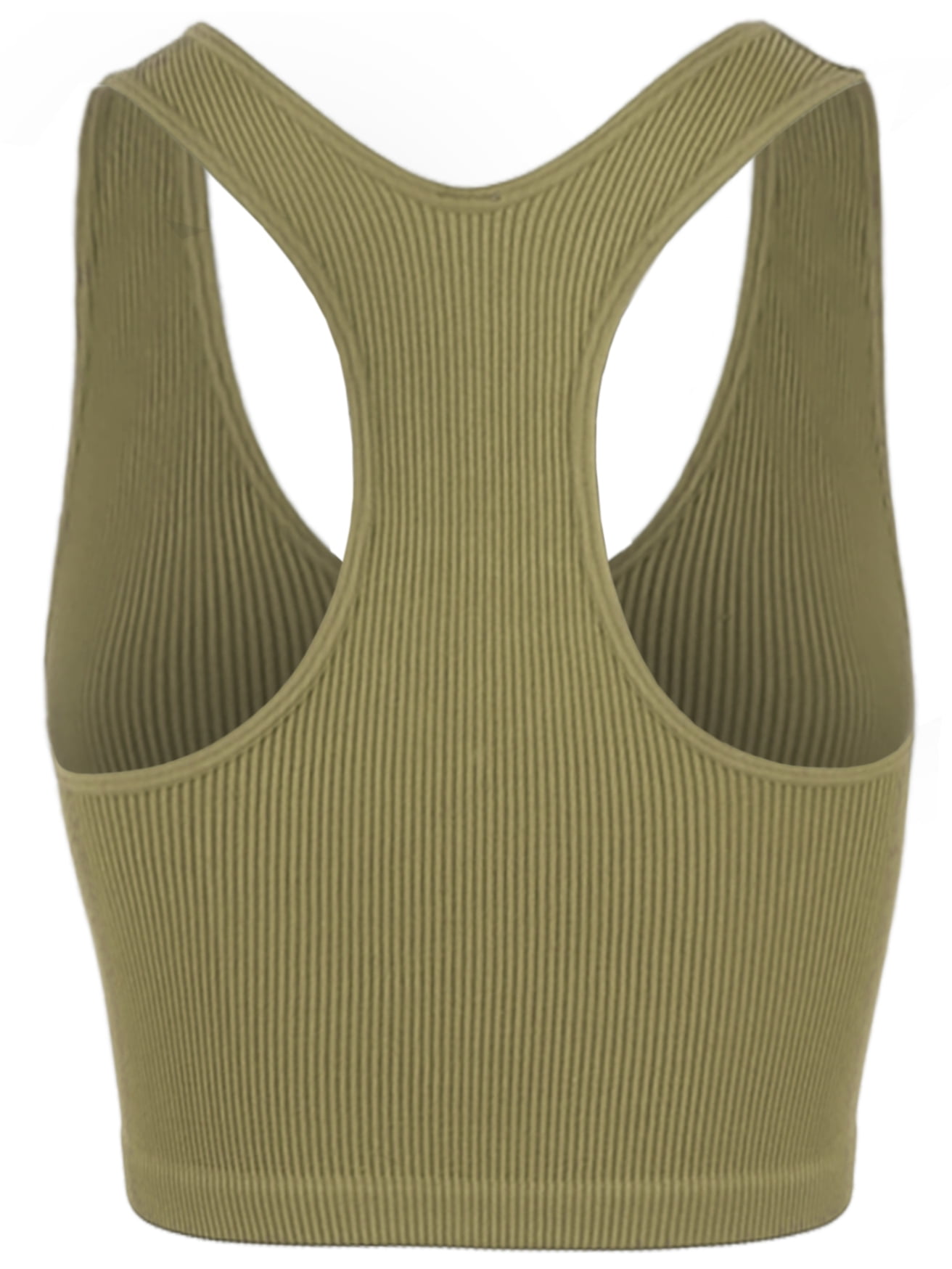 A2Y Women's Ribbed Seamless Workout 