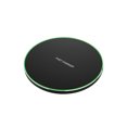 thumbnail image 1 of Wireless Charger Quick Charging Safe Ultra-thin QI Intelligent Charging Pad 10W for Smartphone-Black, 1 of 5