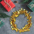 thumbnail image 1 of AYktou Christmas Decorations,Christmas Ornaments,Christmas Decor,Christmas Gifts Christmas Decoration Iron Wire Five-pointed Star Ribbon Christmas Pendant Five-Pointed Star, 1 of 5