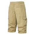thumbnail image 5 of Pantalon Cargo Homme Été Léger Respirant Shorts de Travail avec Multiples Poches pour Randonnée en Plein Air Tenue Décontractée, 5 of 5