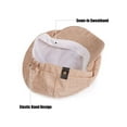 thumbnail image 3 of Gustave Newsboy Hats for Men Women Flat Cap Classic Vintage Soft Gatsby Ivy Cabbie Hat Beret Hats, Khaki, 3 of 5