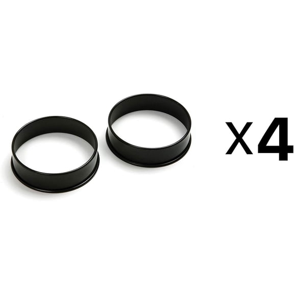 Norpro Egg / Pancake Rings Set of 2 - 3 Inch Nonstick Circles 4-Pack