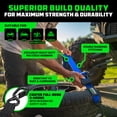 thumbnail image 4 of Rhino USA Heavy Duty 2" x 10' Retractable Ratchet Straps 3,033lb Break Strength (Blue 2-Pack), 4 of 8