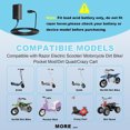 thumbnail image 5 of Electric Scooter Charger For MX350 Dirt Bike E100 E175 E200 E200S E300 E300S E500 Pocket Mod Sports Mod And Dirt Quad Charger Replacement 24V 2000mA, 5 of 8