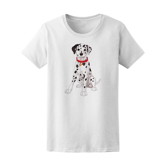 Cute Dalmatian Dog Tee Women's -Image by Shutterstock