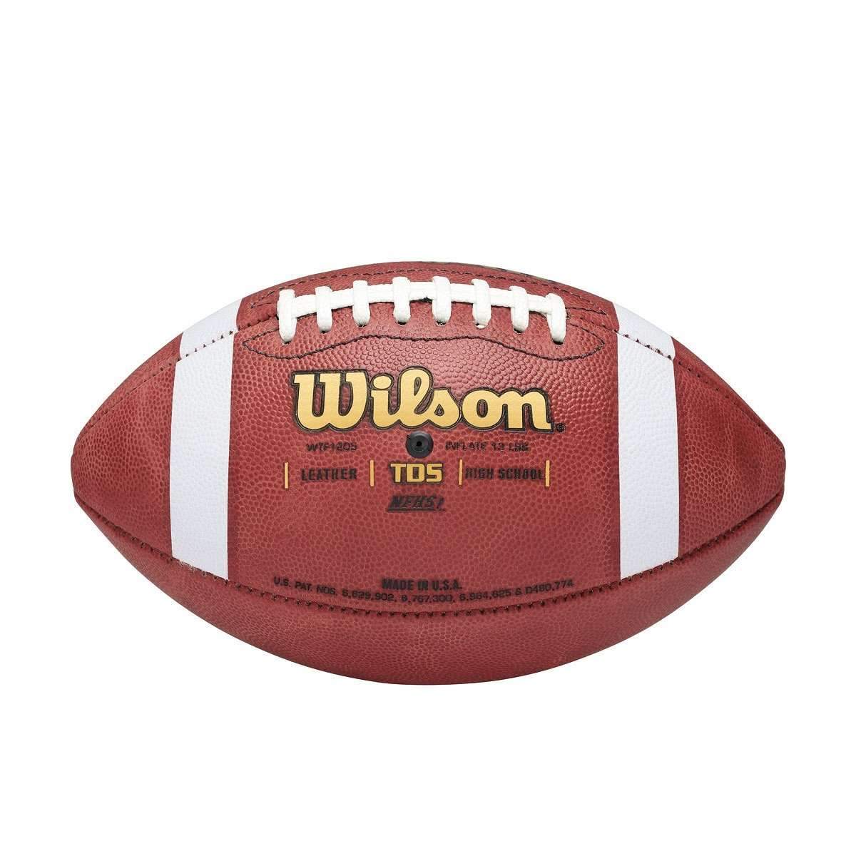 NFL Official Authentic Leather Game Football (Boxed) by Wilson - CNS Center  of AZ