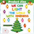 thumbnail image 2 of Set de Carteles Navideños HIQINLUG, 74 Piezas, Cartón, 2 of 7