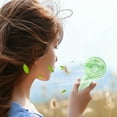 thumbnail image 3 of Portable Handheld Fan with 3-Speed USB Rechargeable Battery, Compact, Quiet, and Lightweight for Travel, Outdoor Activities, and Daily Cooling, 3 of 5
