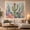 Cactus Cluster, variant on Desert Sunrise Sunset with Densely Populated Desert Flora, Mystical Fantasy for Space Lovers, Galaxy Room Decor, Housewarming Gift, Tapestry Wall Hanging for Bedroom and Dorm