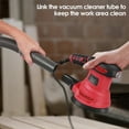 thumbnail image 4 of 300W Power Random Orbital Sander, 6 Variable Speed 6000-13000 RPM Electric Palm Sanders with Dust Box, 20Pcs Sandpaper, Sponge, Wool Disc, Sanders for Woodworking, 4 of 10