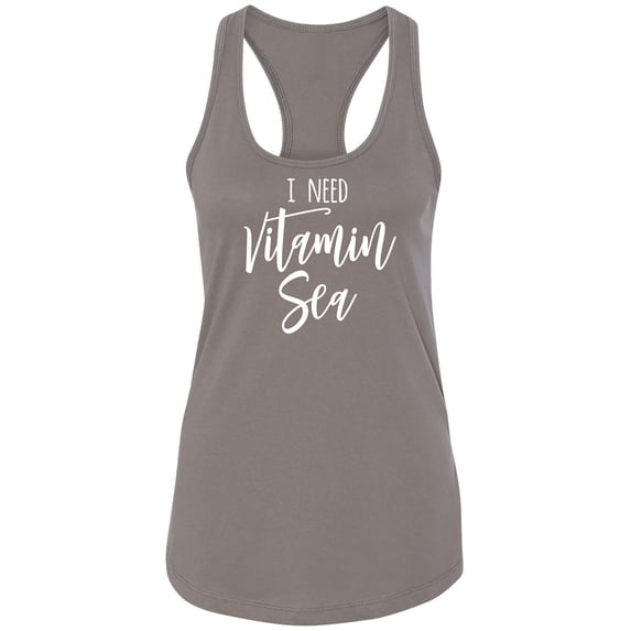 I Need Vitamin Sea Racerback Tank