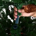 thumbnail image 4 of Gymax 7' Artificial PVC Christmas Tree Décoration de Baies Rouges et de Pommes de Pin, 4 of 7