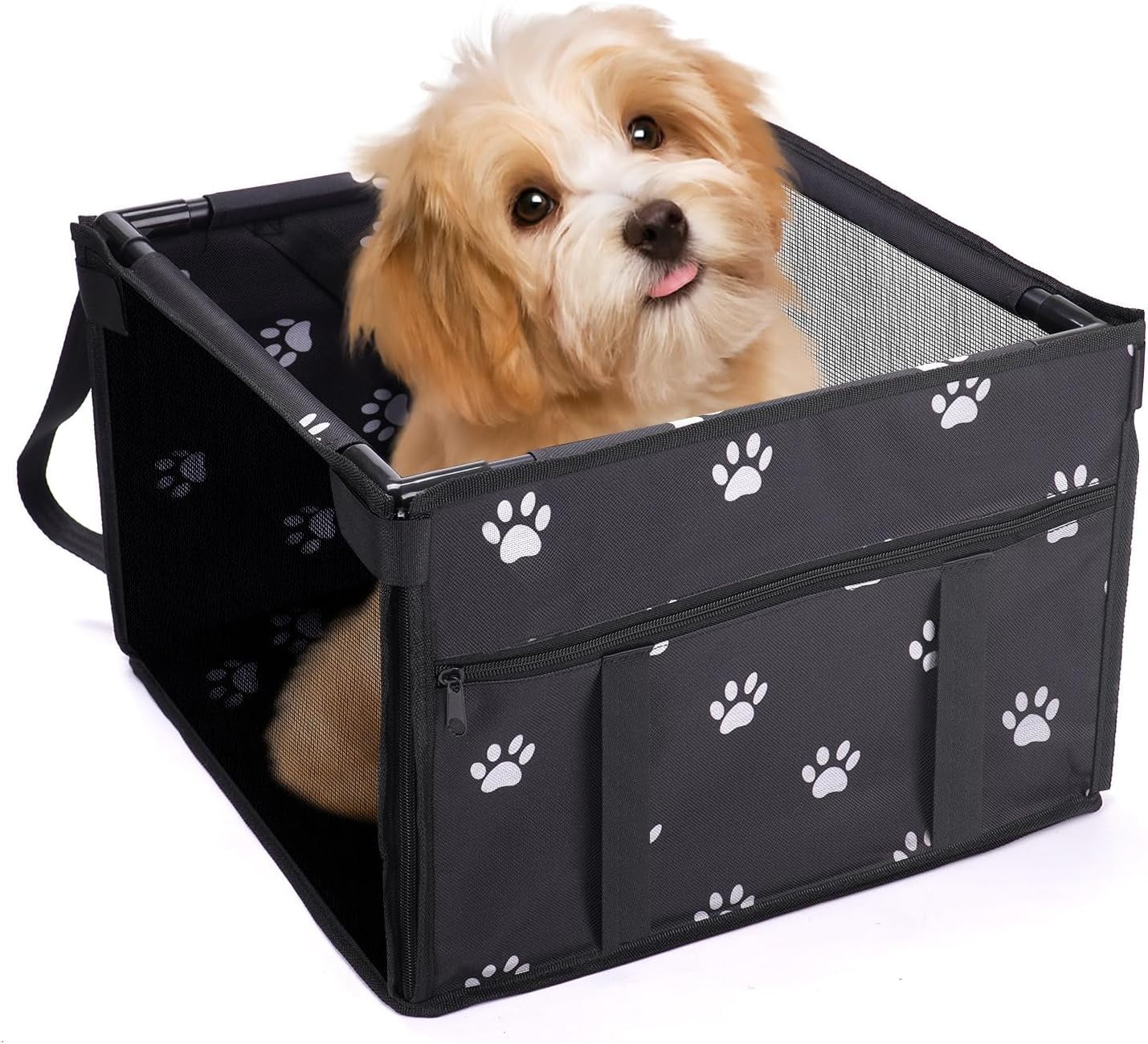 Shark tank dog car cheap seat