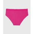 thumbnail image 5 of Culotte Hipster à Garniture Douillette en Rouge Fuchsia, 5 of 5
