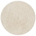 thumbnail image 2 of Safavieh Easy Care Beckah Geometric Machine Washable Area Rug, Beige/Ivory, 6' x 6' Round, 2 of 7