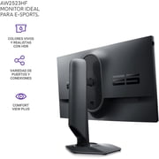 Alienware Gaming Monitor AW2523HF 24.5 IPS LED FHD (1920 x 1080) 360Hz Display, AMD FreeSync Monitor (USB, HDMI) , Dark side of the Moon with Mazepoly Accessories