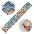 thumbnail image 5 of Yayeee Table Runner 70 inches Long Home Kitchen Dinning Party Decoration, Blue Art Pattern, 5 of 7