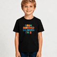thumbnail image 2 of Boys Graphic T Shirt Funny Birthday Age Quote Short Sleeve Kids Tee 8 Year Old Gift Style 100% Cotton Soft Child Tops 4-13Y, 2 of 5