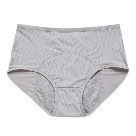 

ZMHEGW 12 Packs Womens Underwear Seamless 40 To 150Kg Plus Size L To 8Xl Pants Leak Proof Be E And After Menstruation Medium To High Waisted Aunt S Sanitary Pants Panties