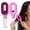 Hot Pink, variant on Spray Hair Brush with Fine Continuous Mist for Frizz & Static Control, 2-in-1 Detangling Hair Brush for Dry, Flyaway & Tangled Hair, Wet or Dry Styling Brush for Women