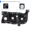 thumbnail image 4 of Spec-D Tuning Black LED Headlights Compatible with 2006-2010 Dodge Charger L+R Pair Head Light Lamp Assembly, 4 of 6
