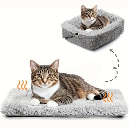 Orthopedic Supportive Comfort Sleeper Cushion Mat Removable Washable Cover Pet Bed for Cats and Dogs