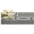thumbnail image 5 of 10K Yellow Gold Round Diamond Scorpio Horoscope Pendant 1.05" Pave Charm 0.21 CT., 5 of 6