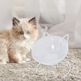 thumbnail image 6 of oshhnii Elevated Cat Feeder Bowl Dish Iron Rack Detachable Stylish Stable Base for Puppy single bowl white, 6 of 9